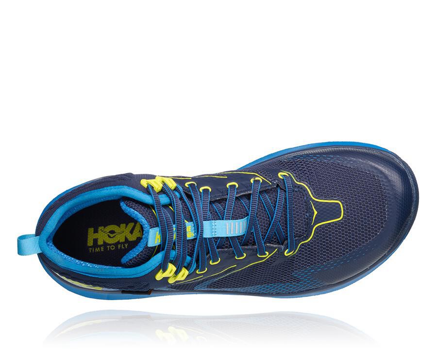 Sapatilhas Hoka One One Masculino Azul Marinho - Toa Gore-Tex - 325-CHYNRU